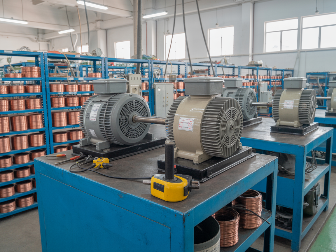 Endüstriyel Motor Sarım Standları