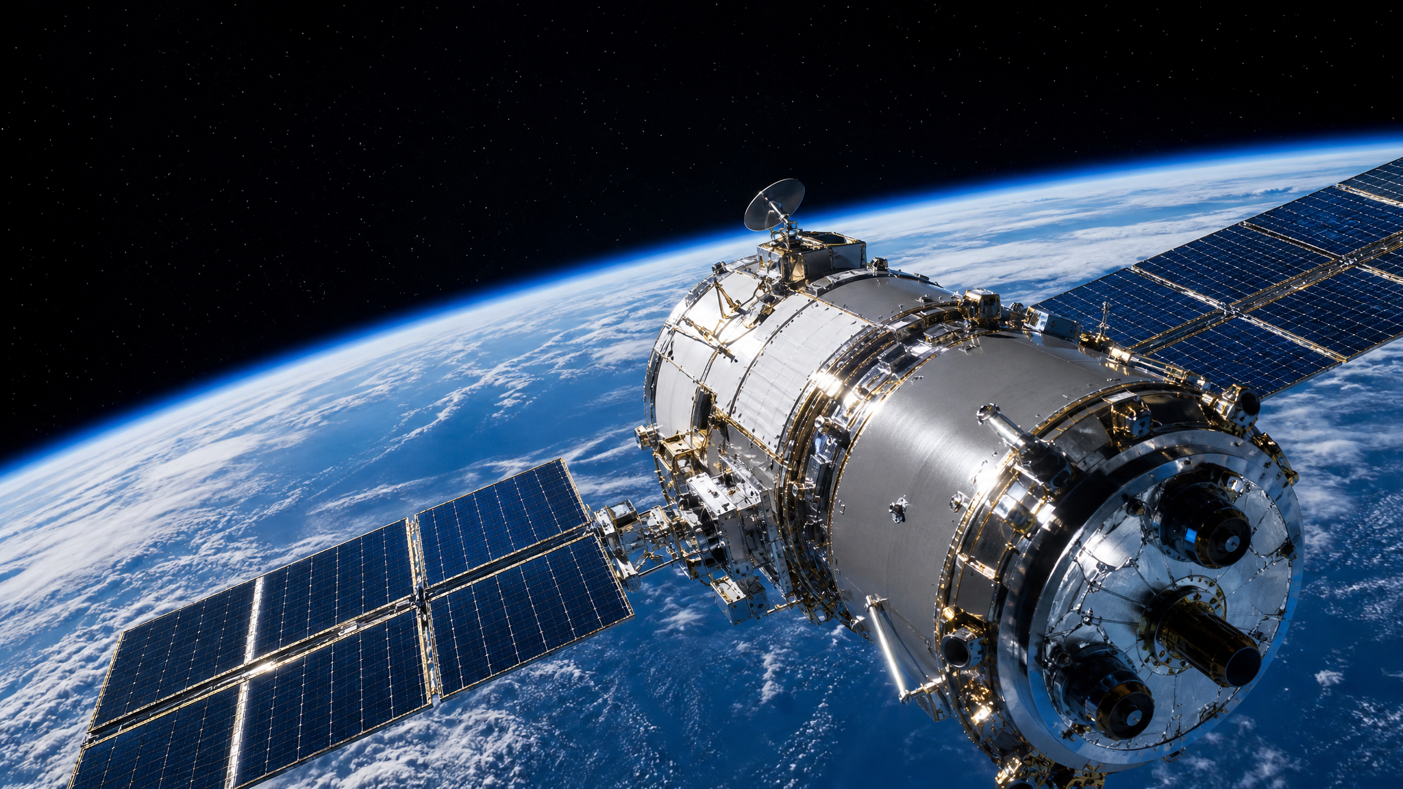 Aerospace satellite and spacecraft components
