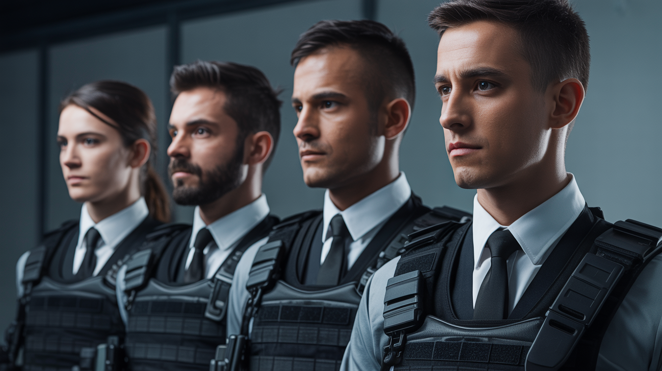 AJG Security team of ex-military close protection operatives