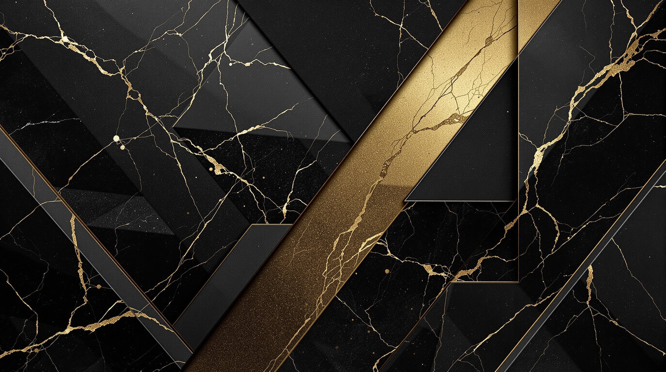 Dark marble texture with golden veins for elite pricing