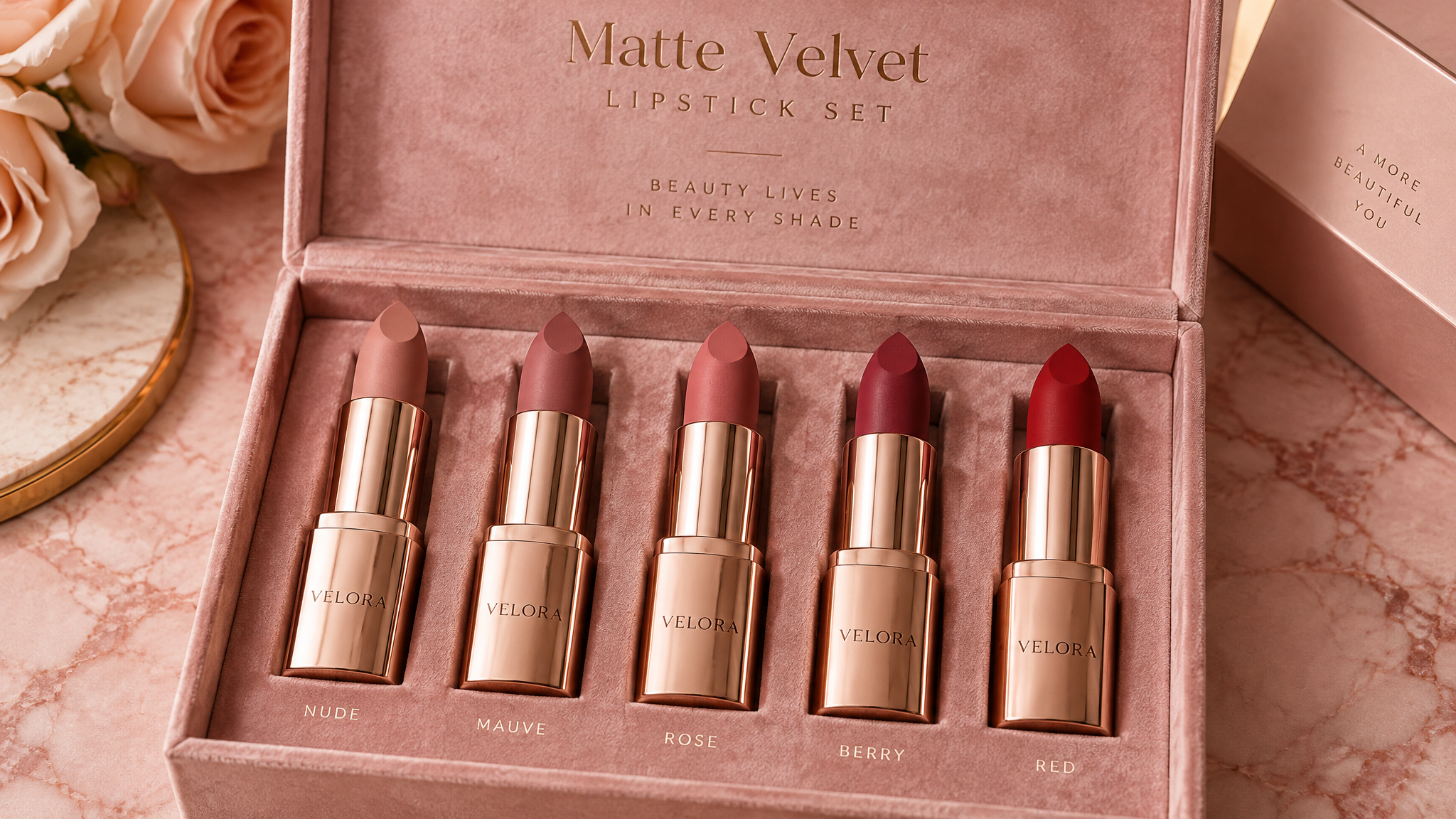 Matte Velvet Lipstick Set