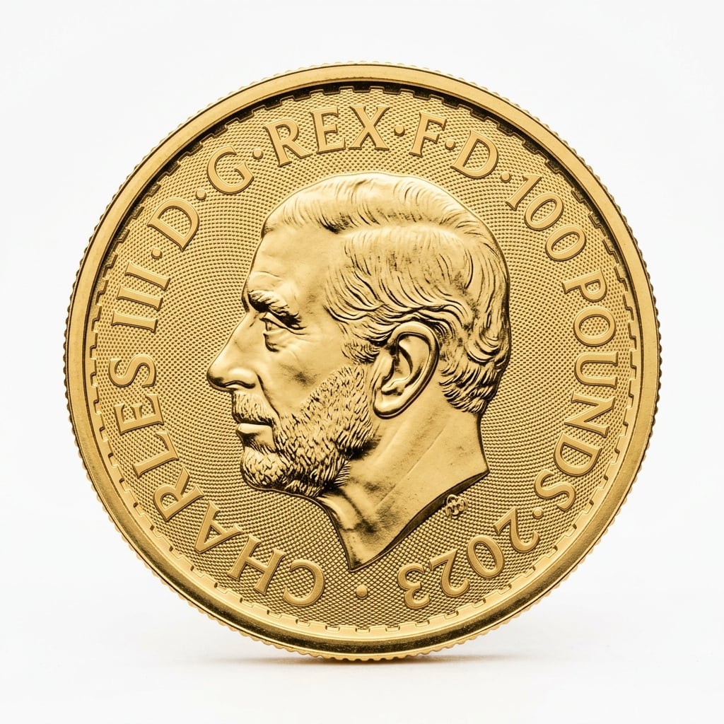 Royal Mint 1 oz Britannia King Charles III 2023 Gold Coin