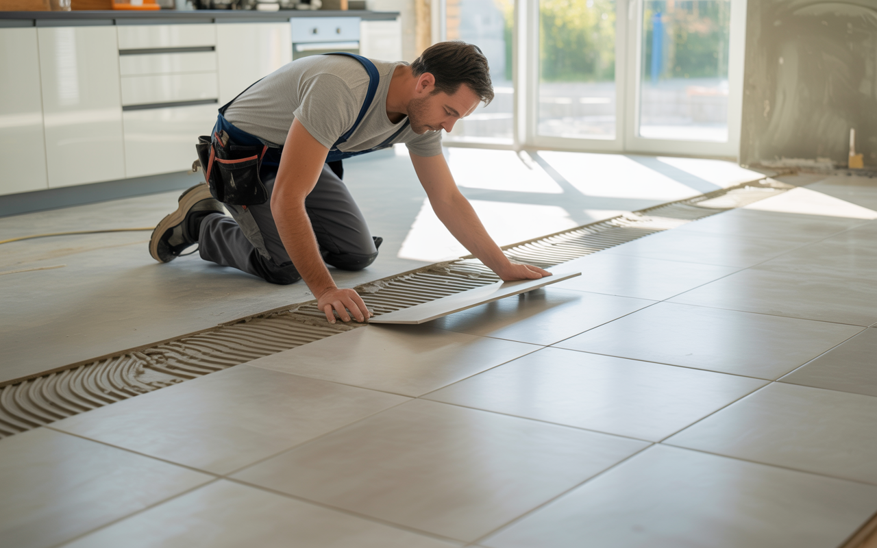 Kitchen Floor Tiling