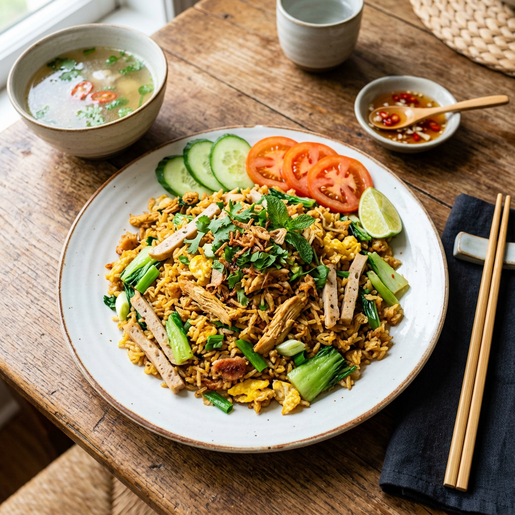 Cơm Đảo Đùi Luộc Chặt Bảo Ngọc