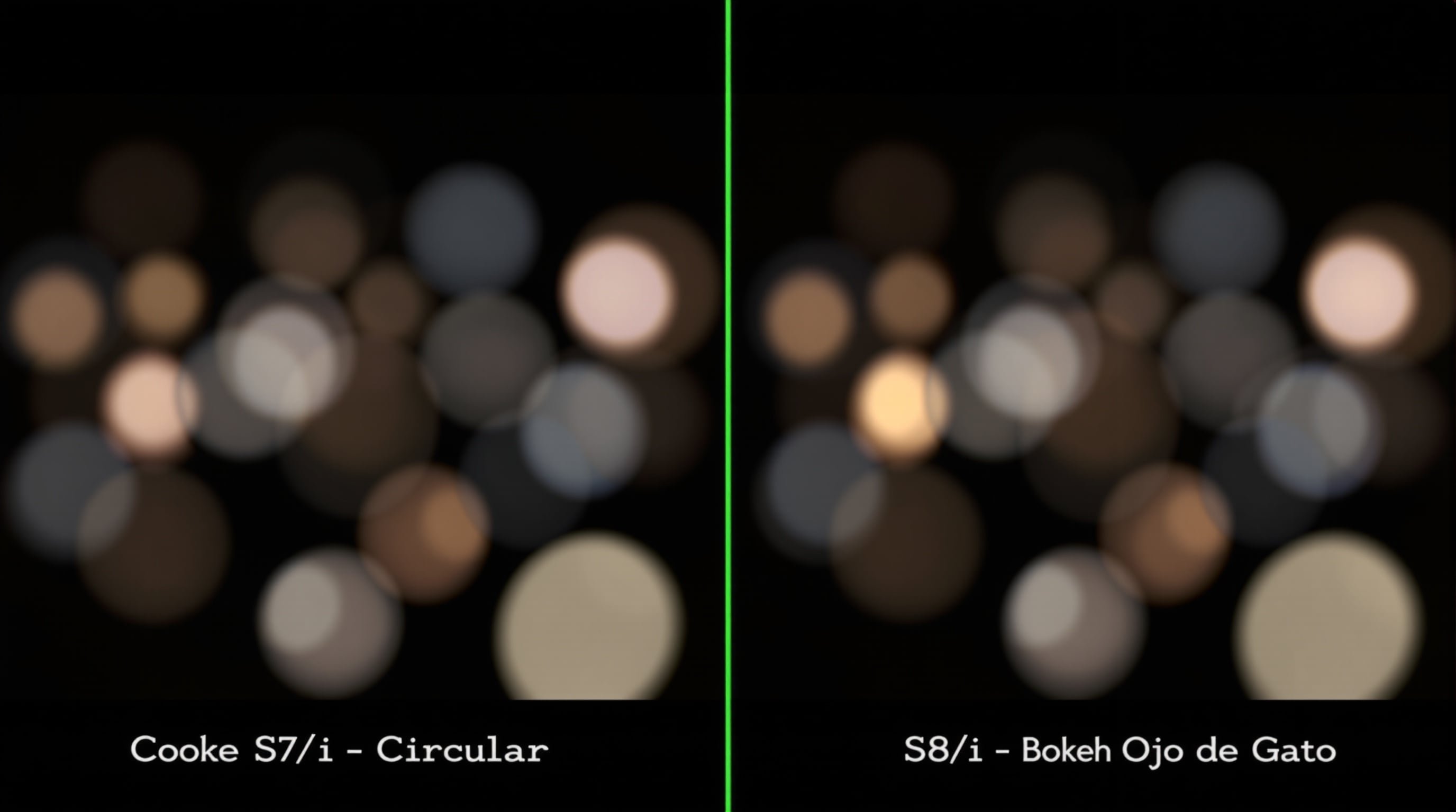 Cooke S7/i vs S8/i bokeh comparison