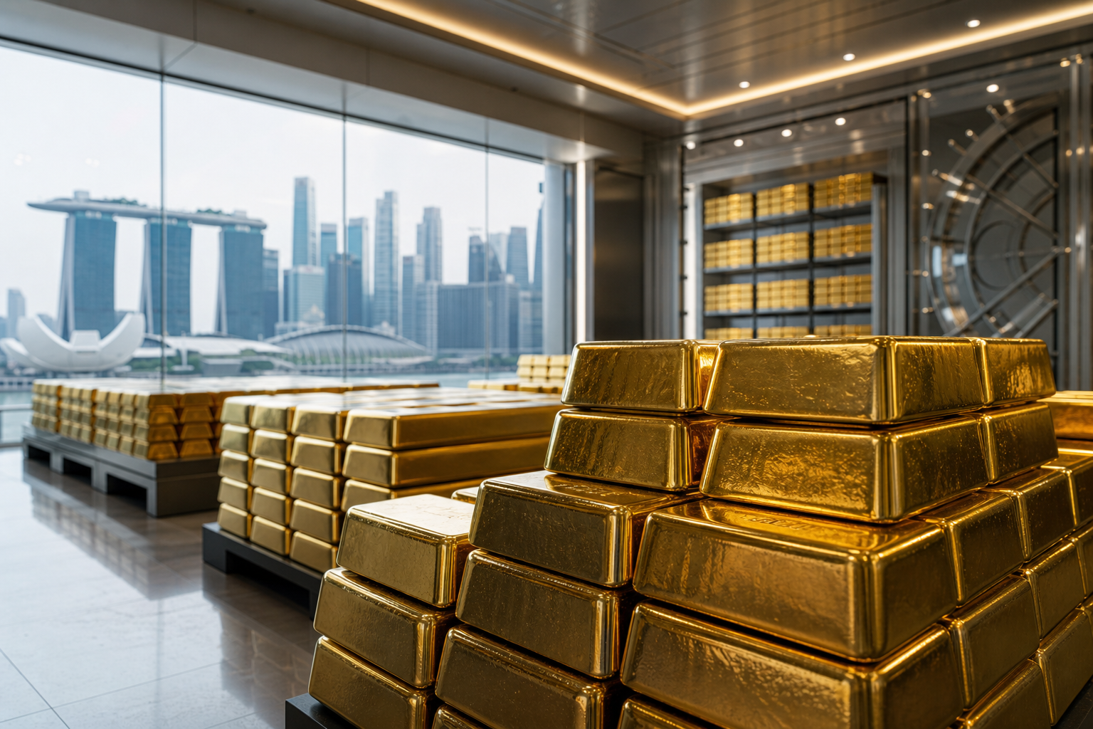 Asia Draws Record US$12.4B Gold ETF Inflows in H1 2026 as West Sells