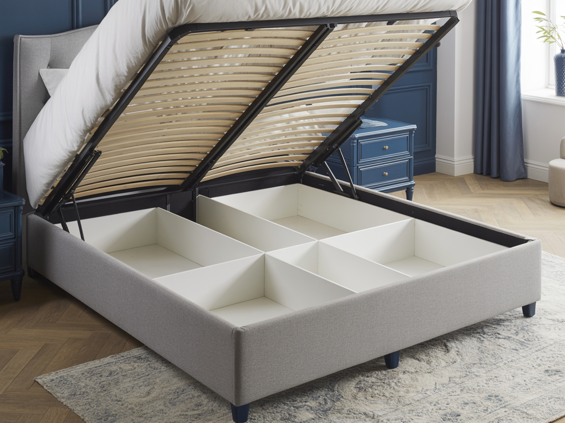 Nettoyage de coffres de lit - Avant nettoyage