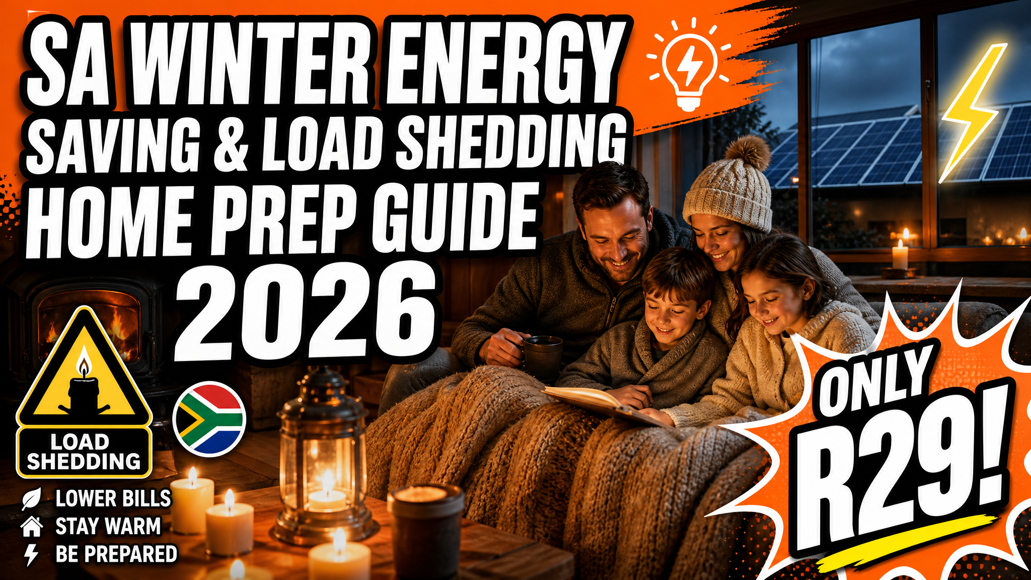 SA Winter Energy Saving & Load Shedding Home Prep Guide 2026