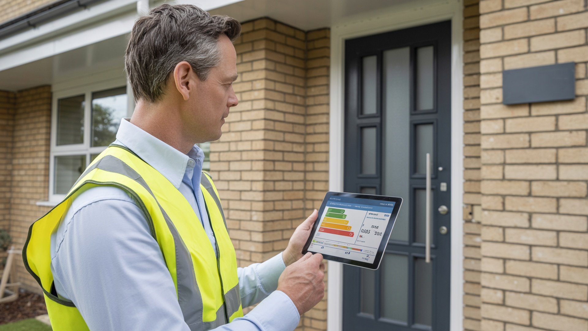 Matt Hunton - Domestic Energy Assessor conducting property assessment