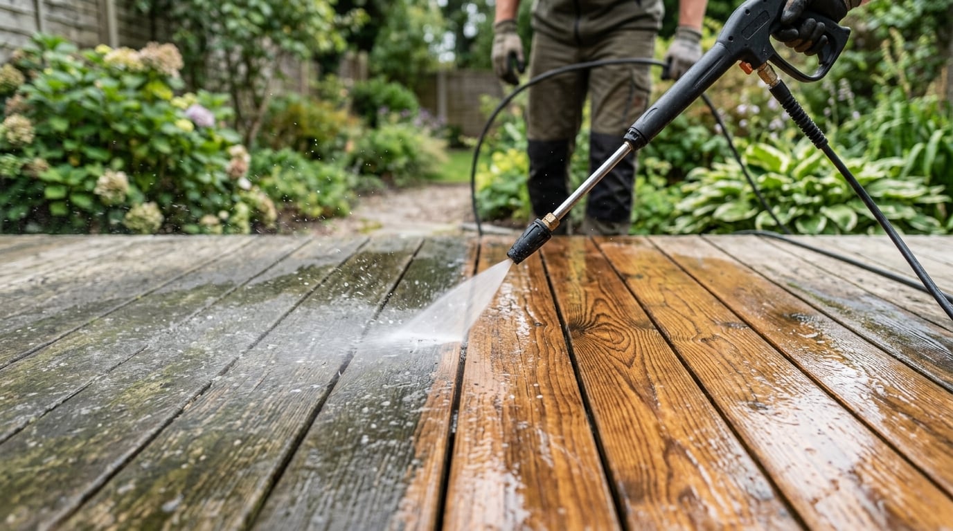 Decking Cleaning - C1 Home Improvements