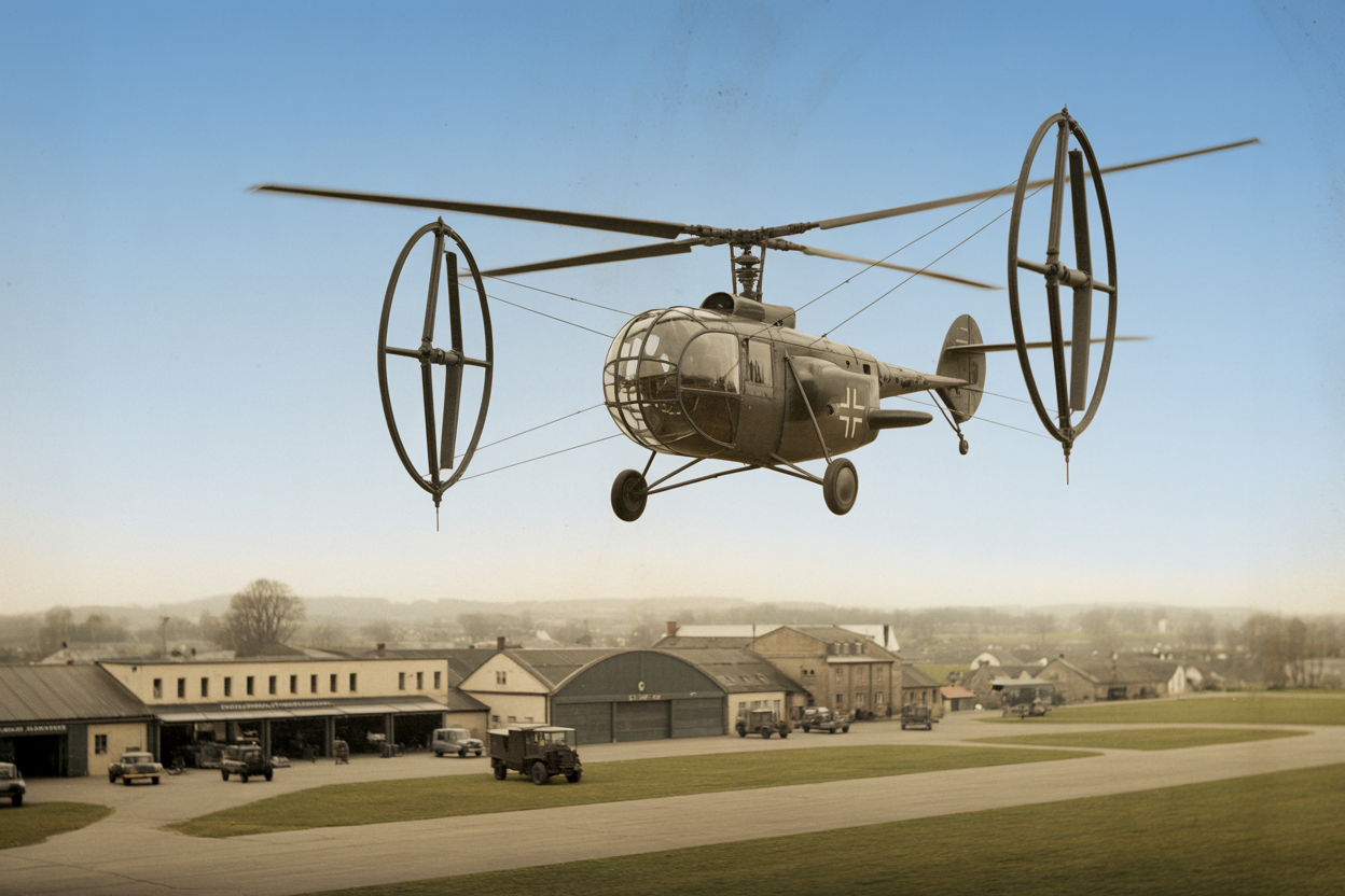 Hubschrauber Geschichte: Deutschlands Pionierrolle in der Luftfahrt