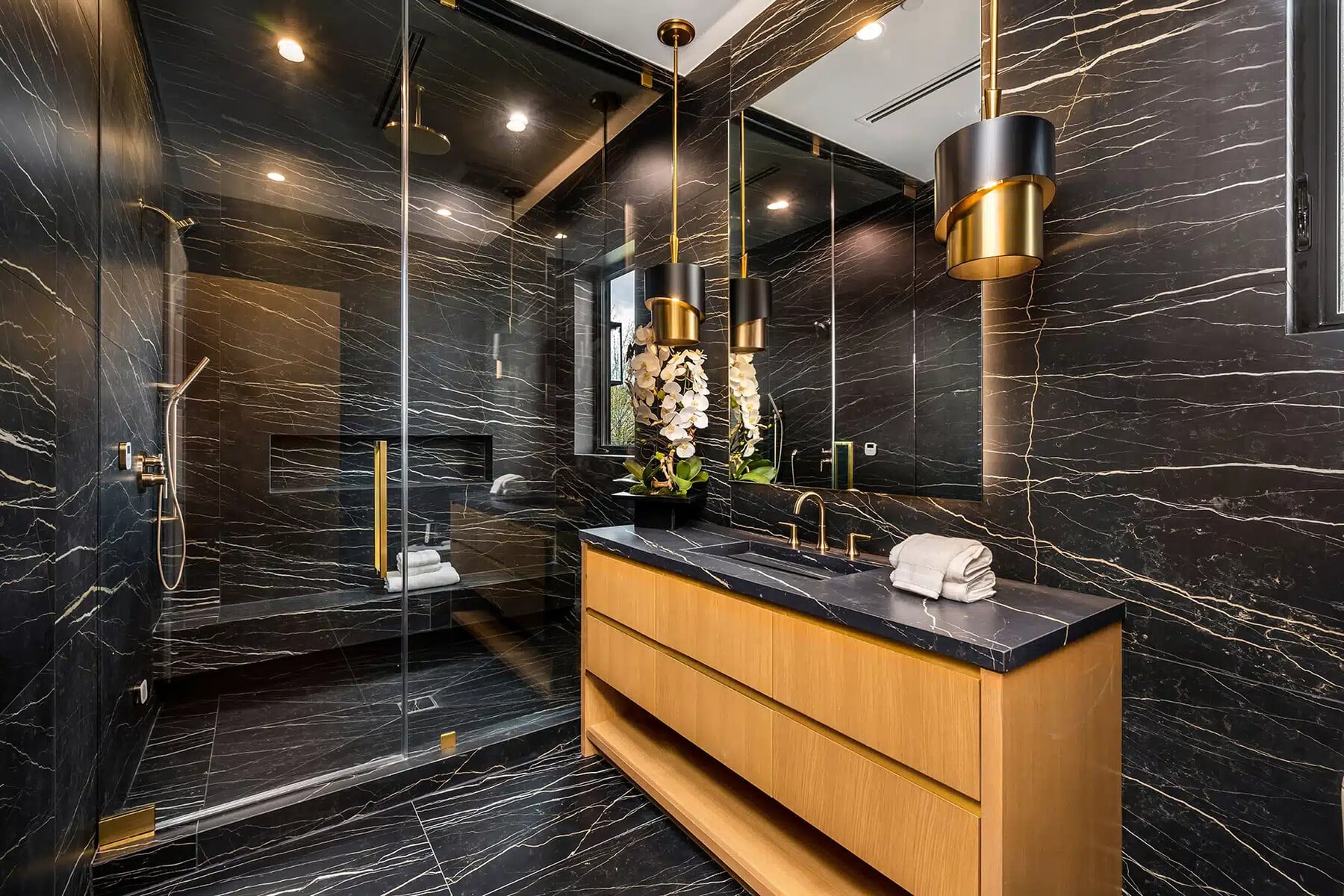 Luxury Bathroom Remodel by Duffey Construction in Springfield, MO
