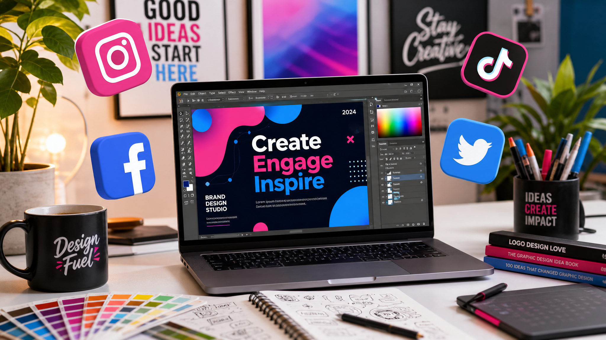 Diseño en Canva para redes sociales con trucos profesionales