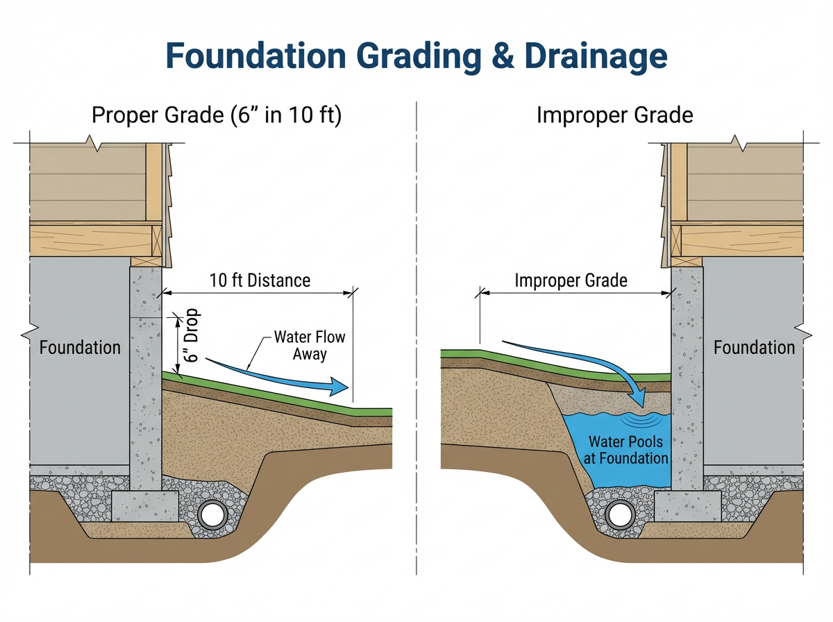 Reference: Foundation Grading & Drainage
