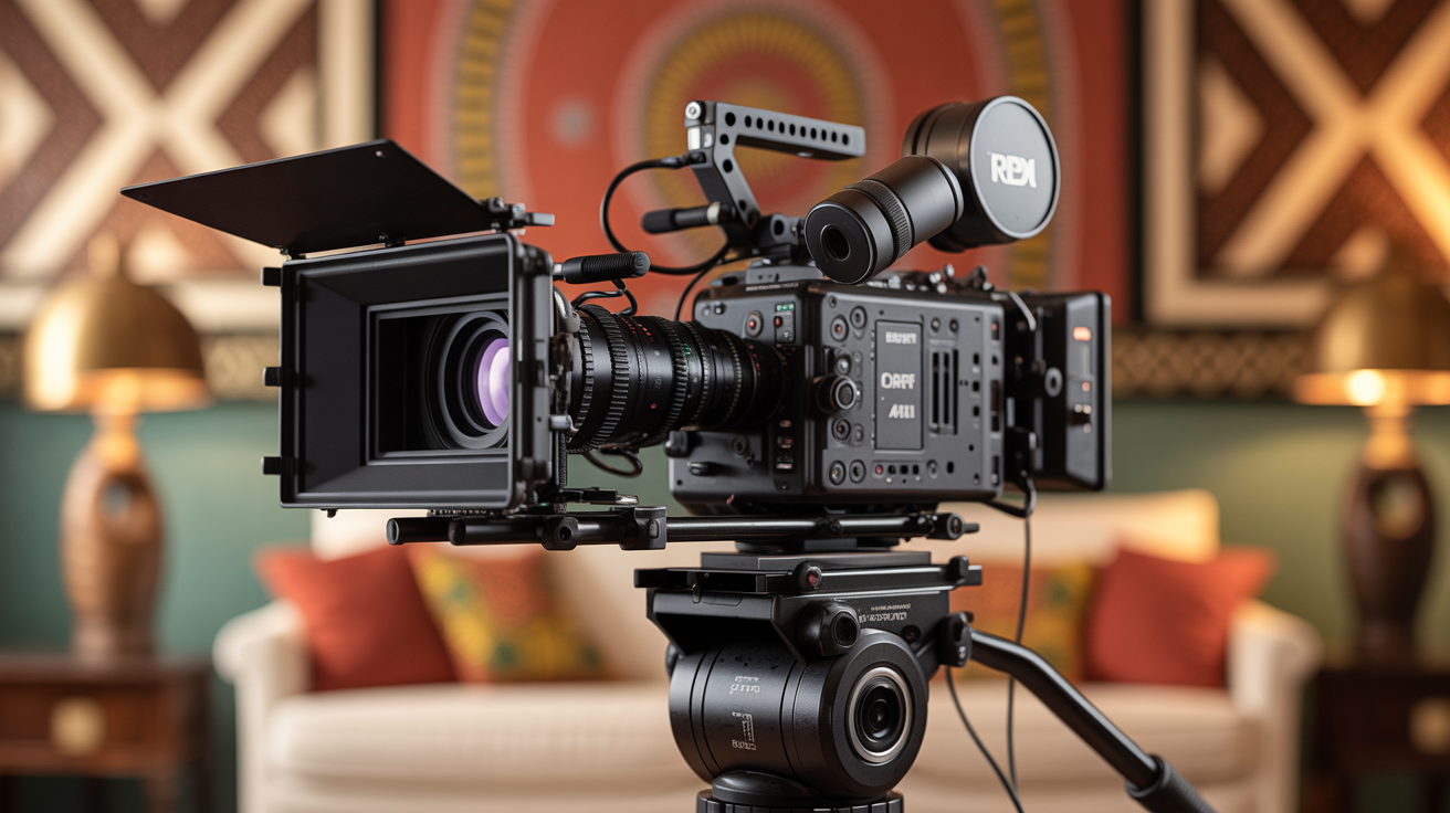 Professional filmmaking equipment