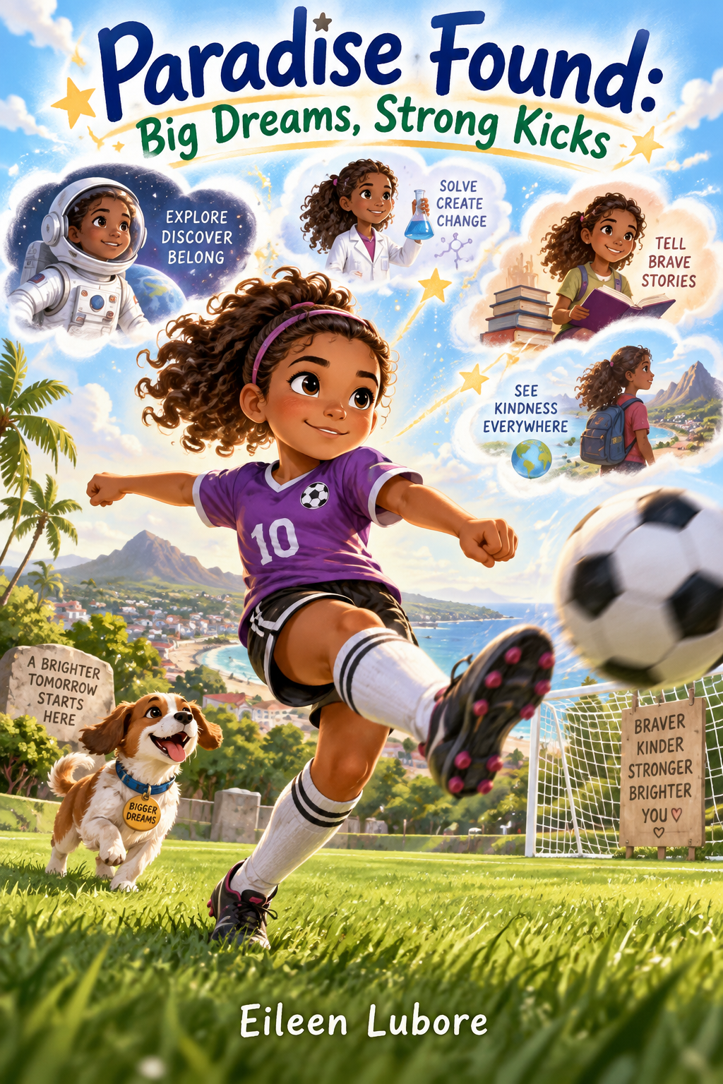 Cover of Paradise Found: Big Dreams, Strong Kicks by Eileen Lubore
