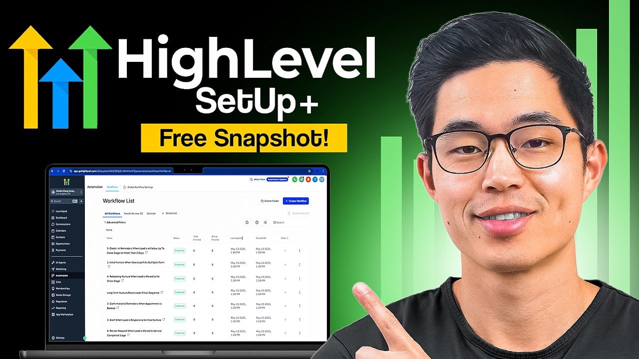 Screenshot Workflow e Automazioni