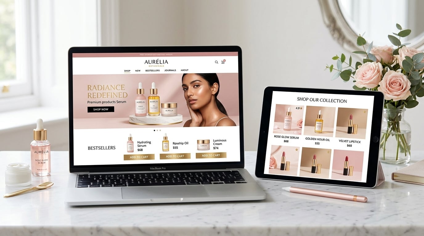 Diseño Web Cosmética