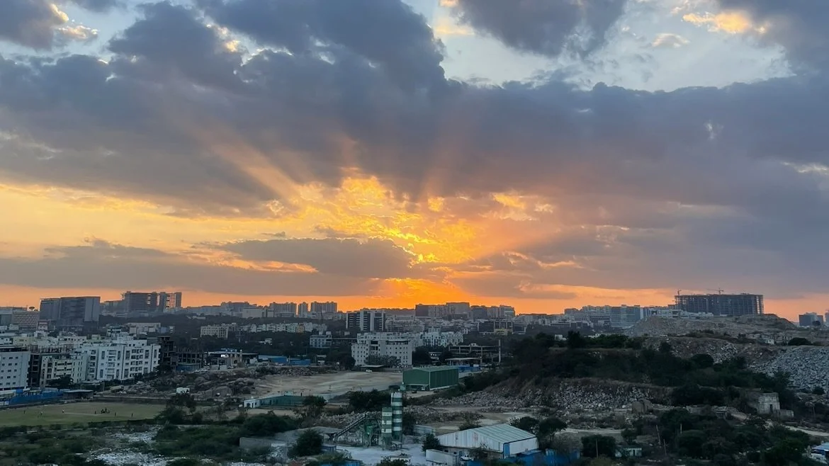 Indian cityscape representing nationwide loan services