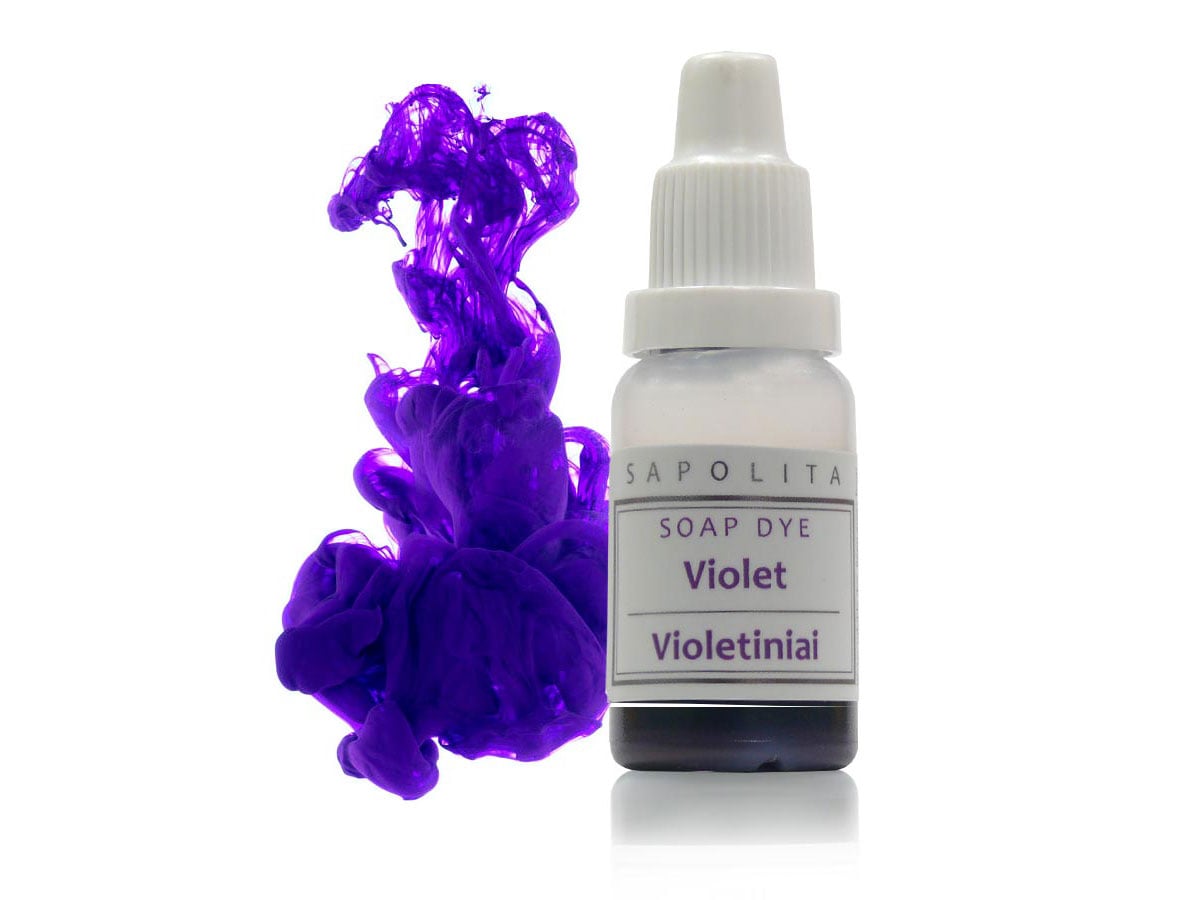 Vatnsleysanlegur sápulitur Fjólublár 10 ml – Sapolita