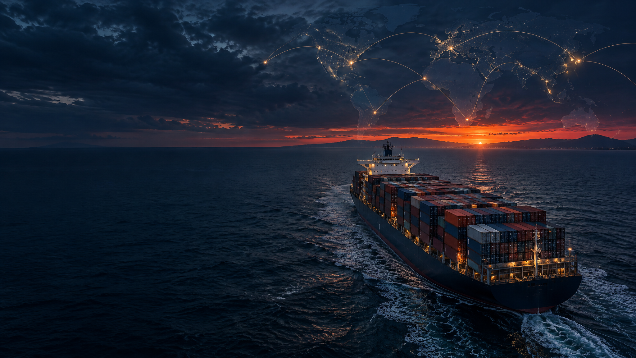 Global ticaret ve lojistik arka plan
