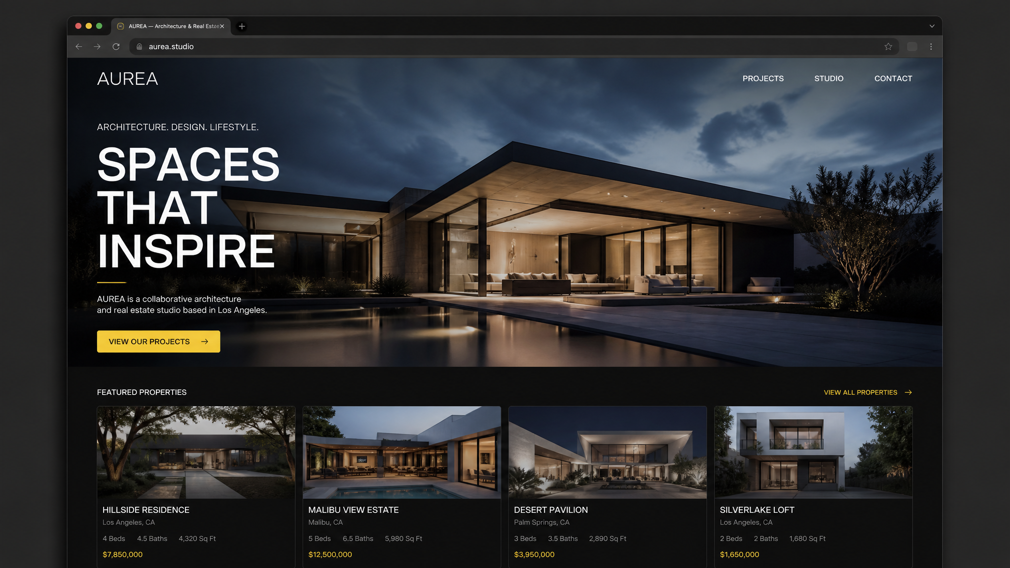 Slate Architecture project showcase