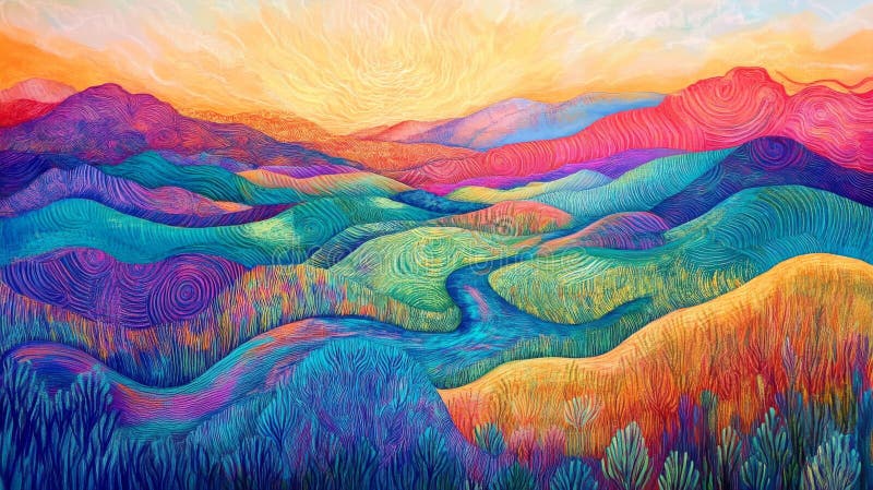 Sunset Over Anna Fields