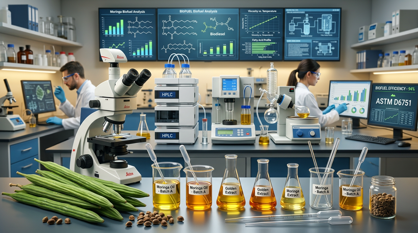 Peer-Reviewed Research Confirms Moringa as a Strategic Biofuel and SAF Feedstock