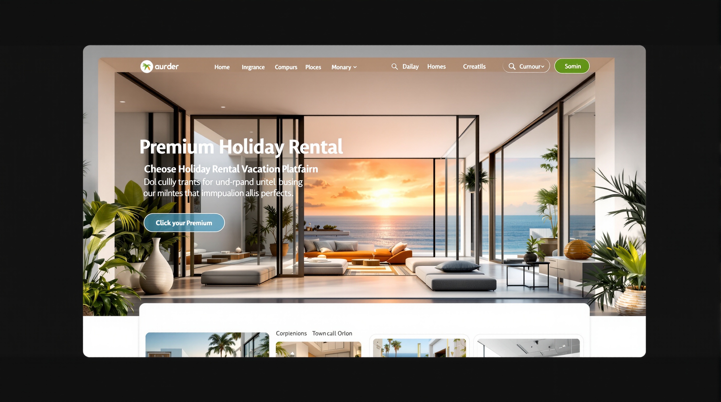 Holiday Rental Management System