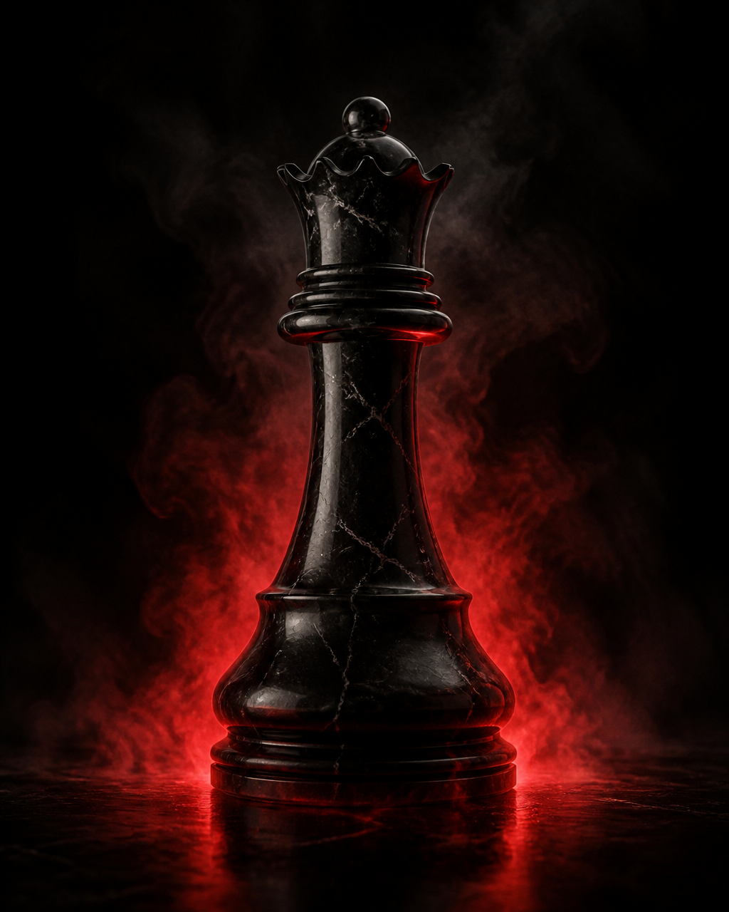 Be Found, illustrated by a black marble chess piece
