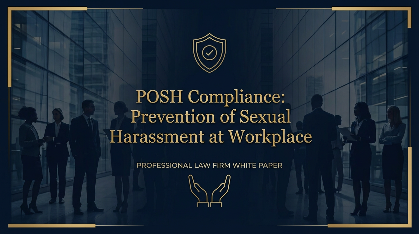 POSH Compliance: A Comprehensive Guide to Prevention of Sexual Harassment at Workplace