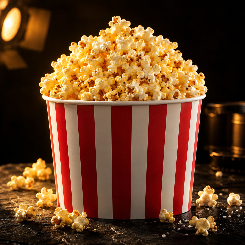 Salted Popcorn