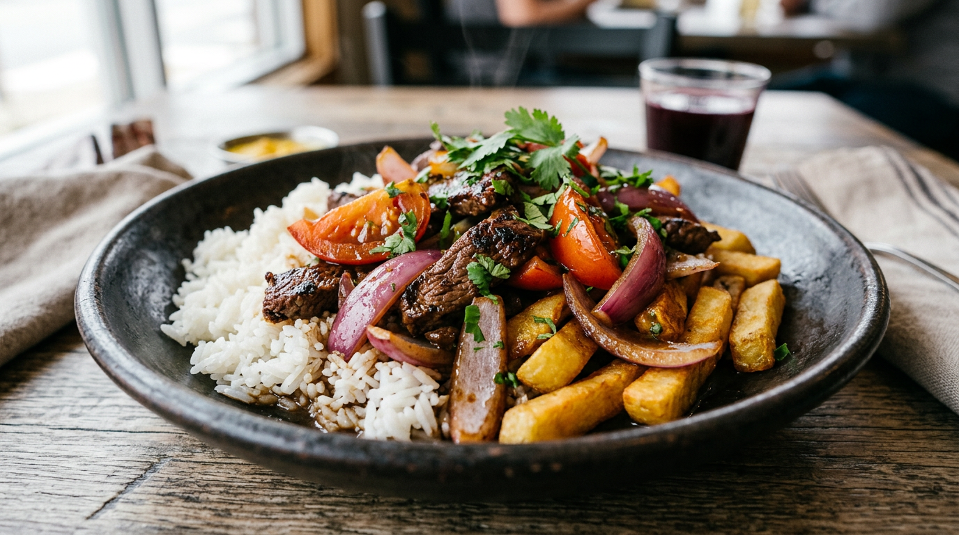 Peruvian Lomo Saltado