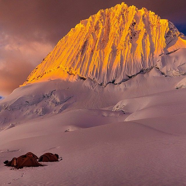Atardecer sobre los Andes peruanos