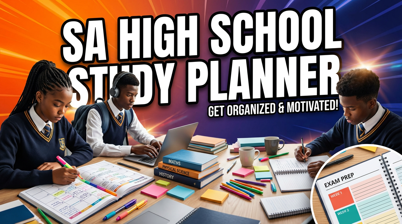 SA High School Study Planner