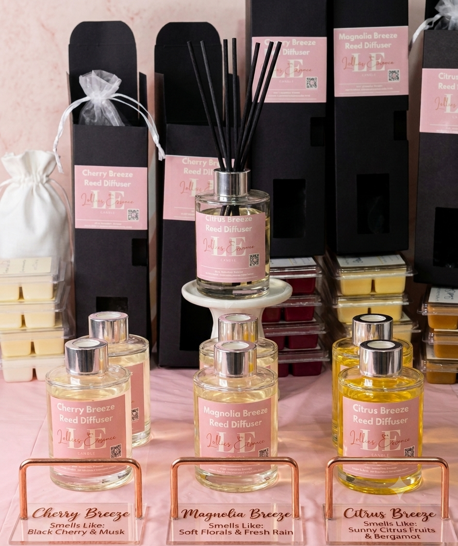 Cherry Breeze Reed Diffuser thumbnail 3