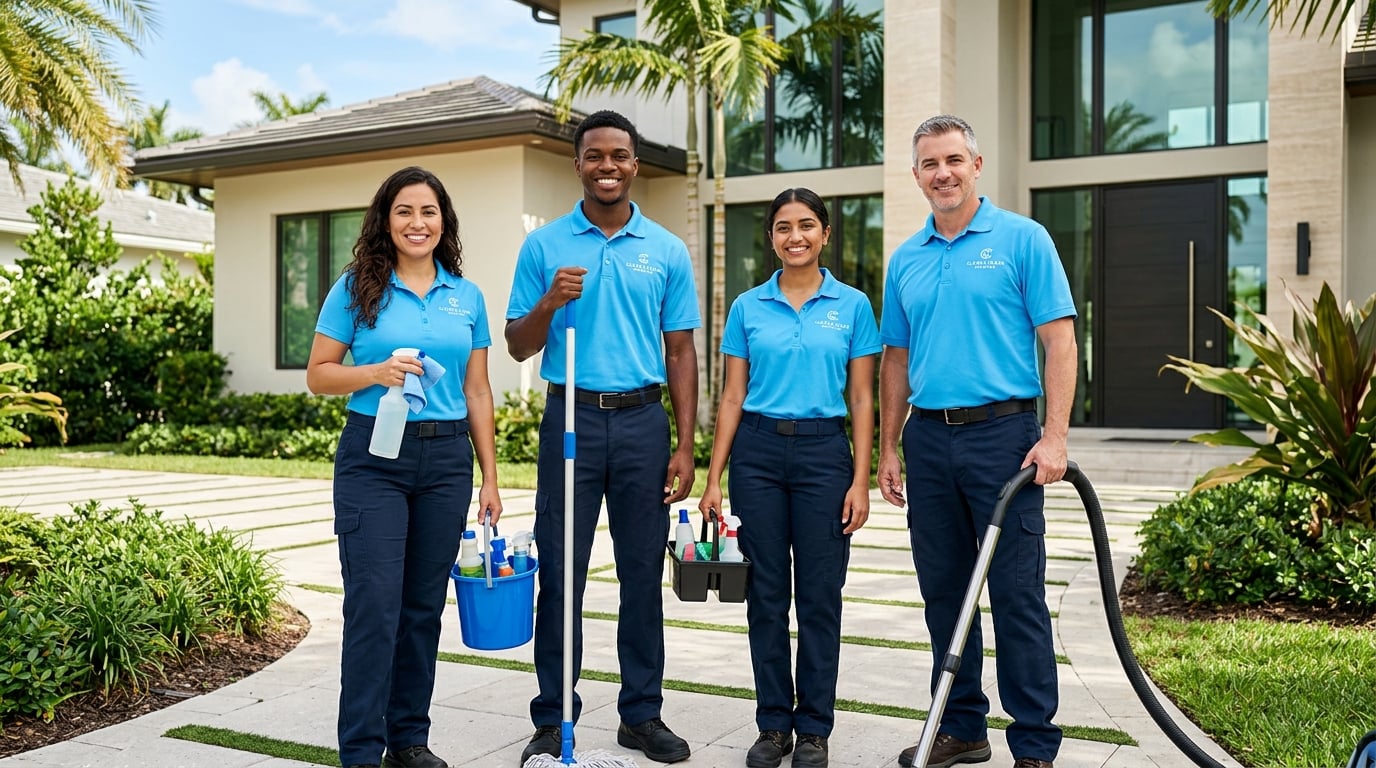 Everlume Cleaning professional team in Miami