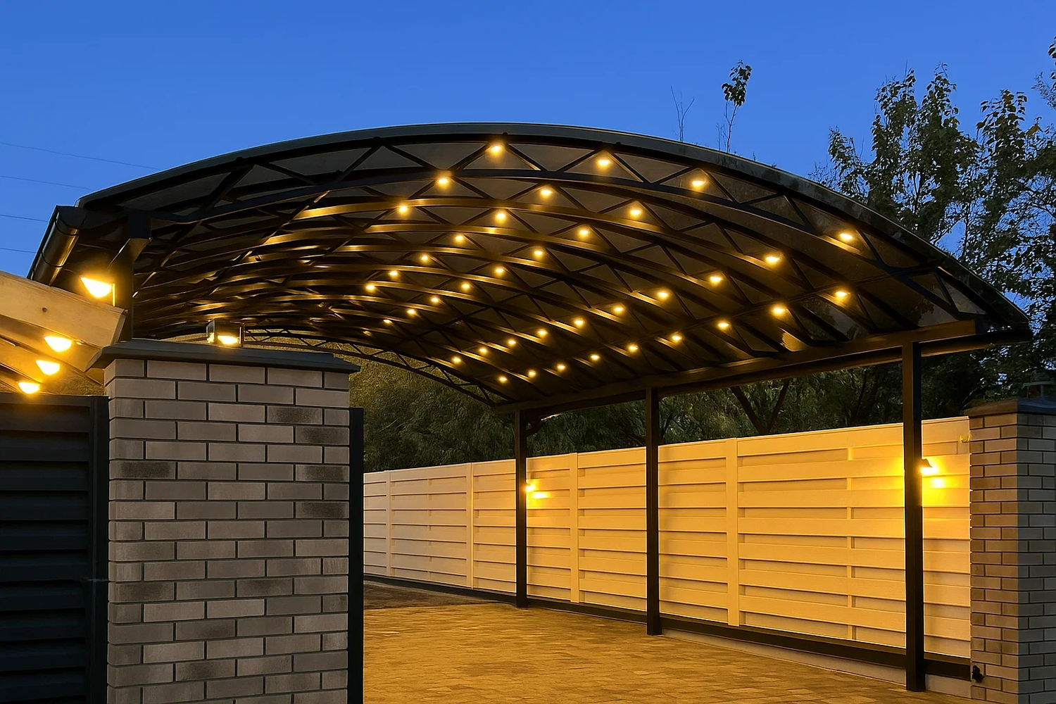 Навіси над авто