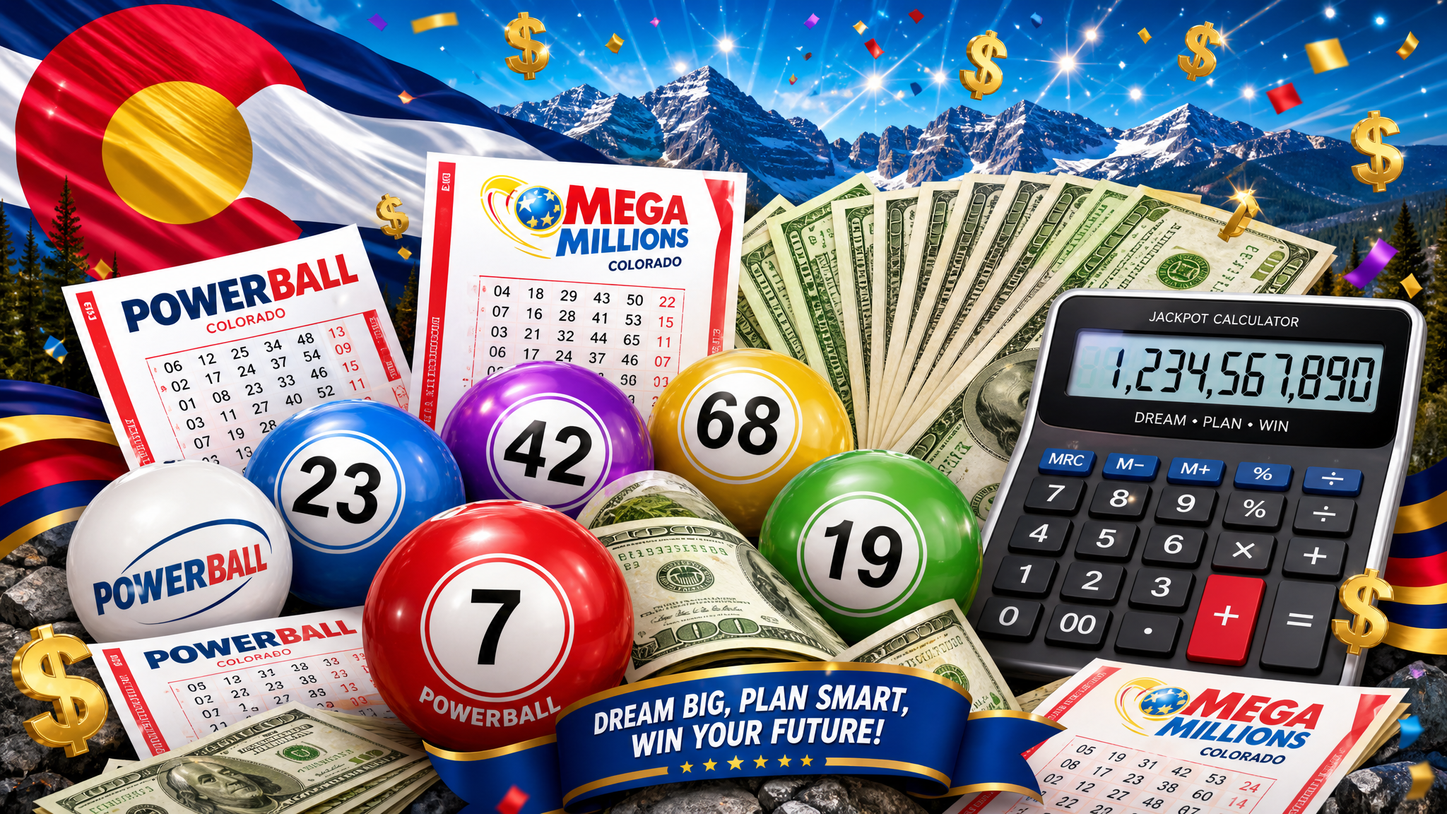 Colorado Lottery Tax Calculator – Powerball & Mega Millions jackpot tax estimator