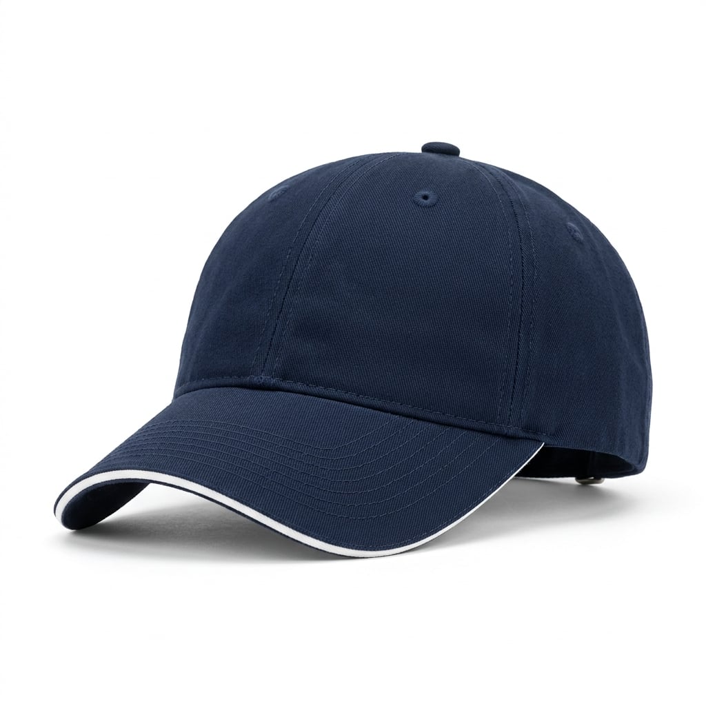 Port Authority Sandwich Bill Cap in Navy