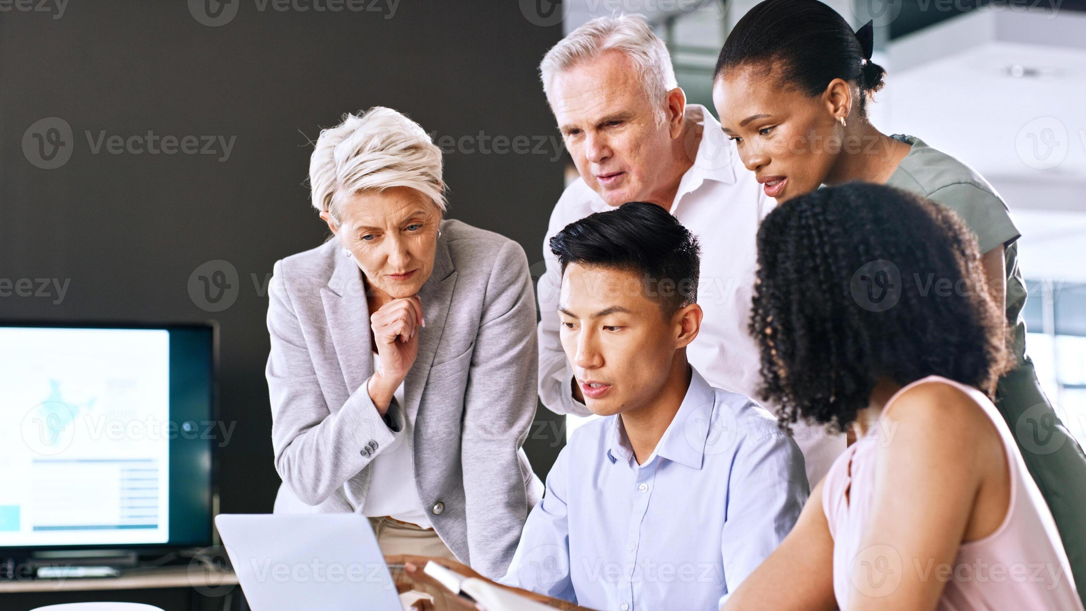 Business professionals discussing retail strategy in a boardroom meeting