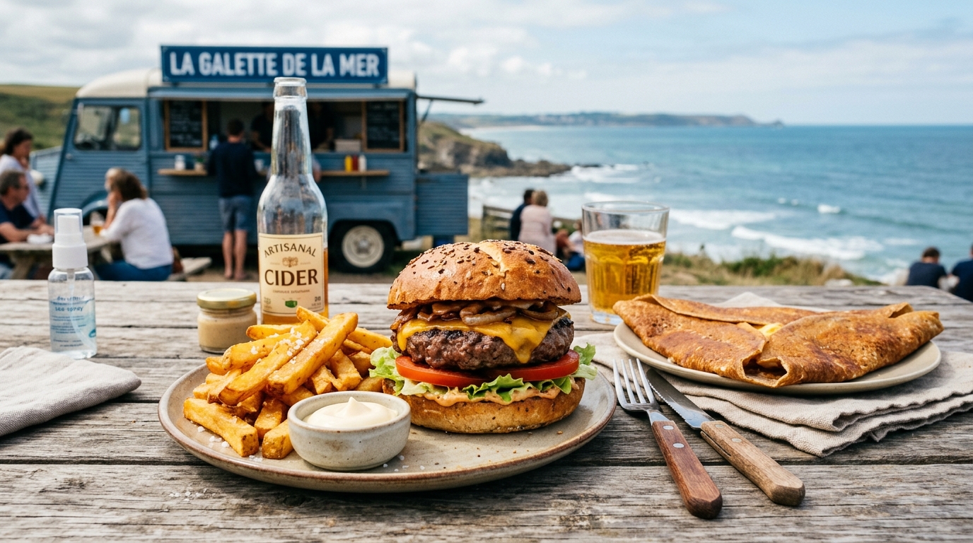 Bazic'Frit — food truck Burgers à Bernières-sur-Mer