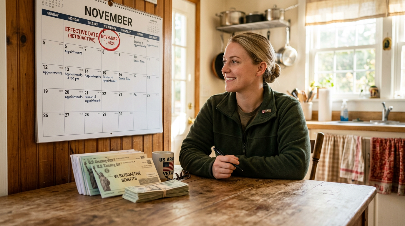 Back Pay Estimator VA calculator