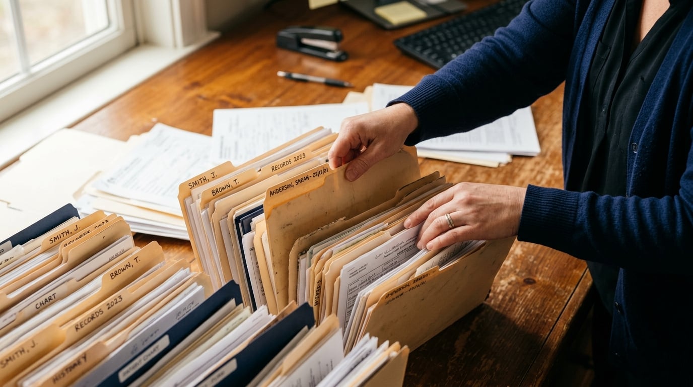 Veteran organizing claim records condition by condition