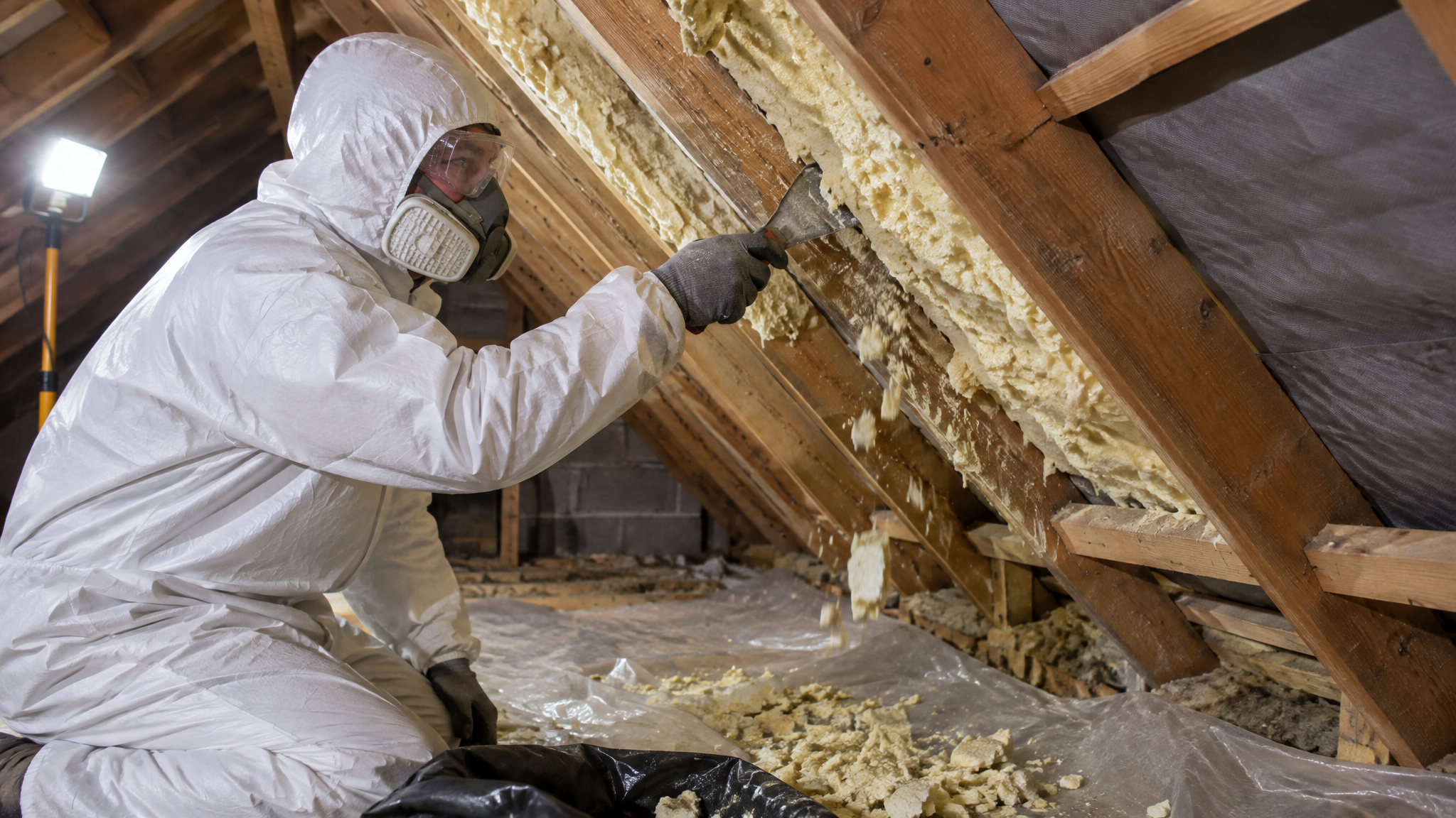 Spray Foam Removal in Brighton