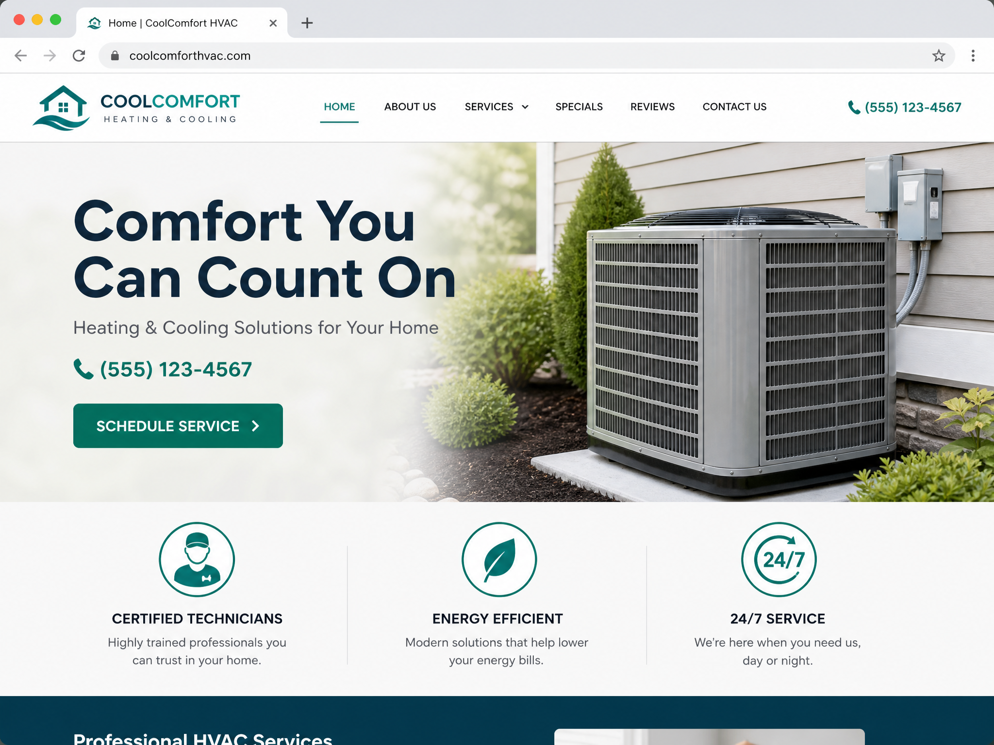 Sample — HVAC Company