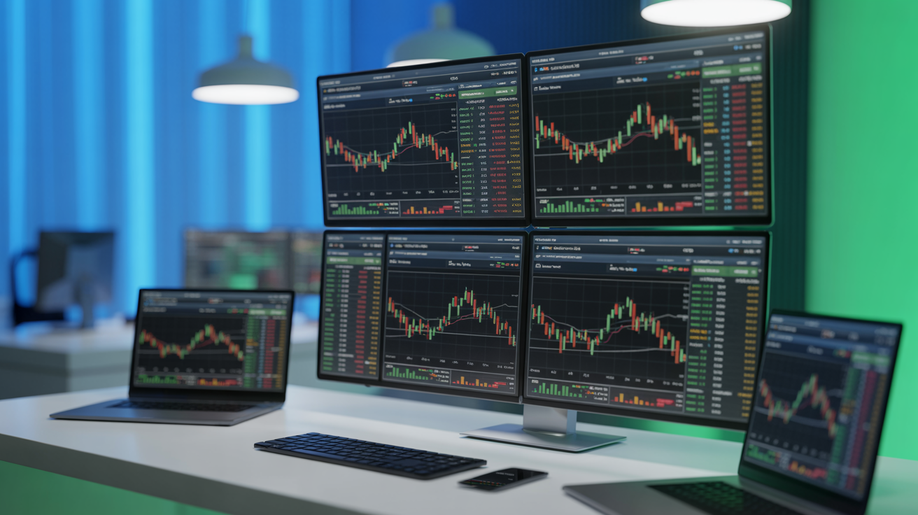 Plataforma Homebroker Online - Investimentos em Criptomoedas e Ações