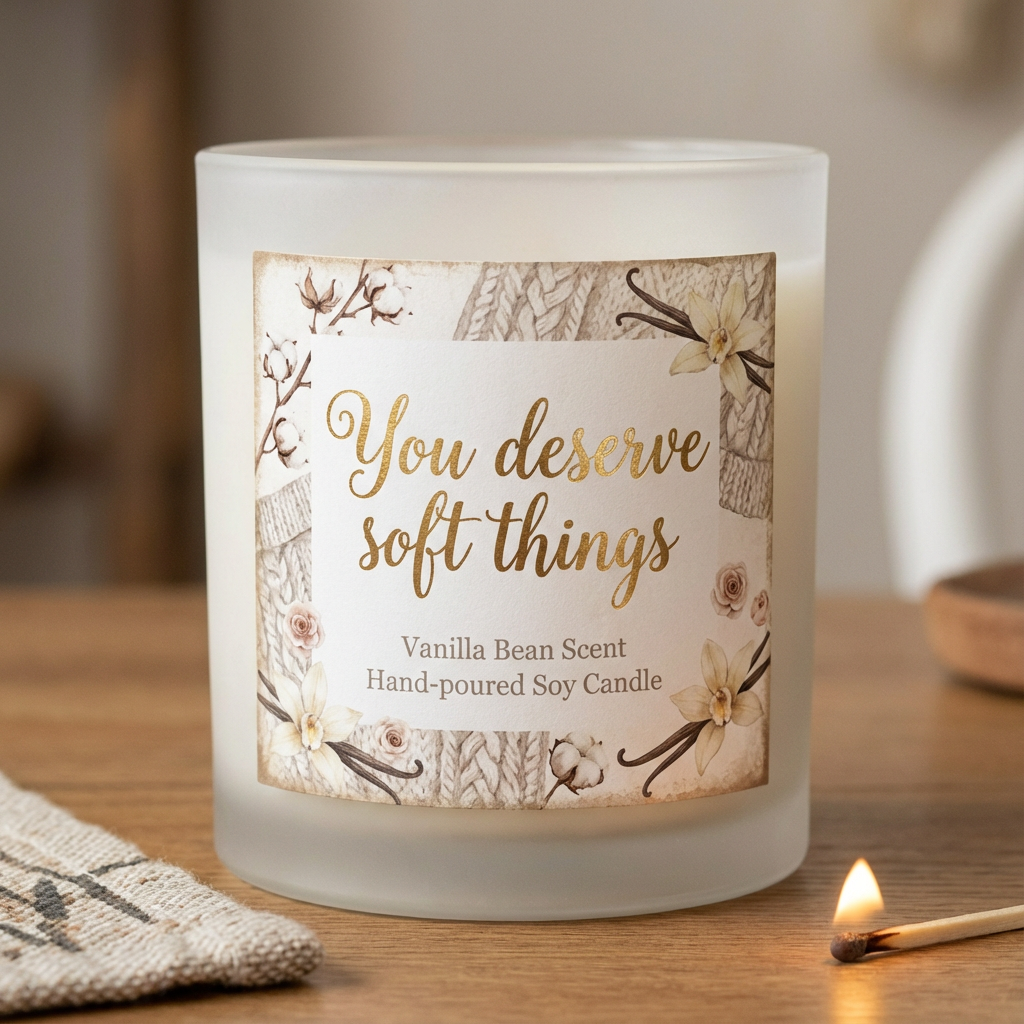 You deserve soft things