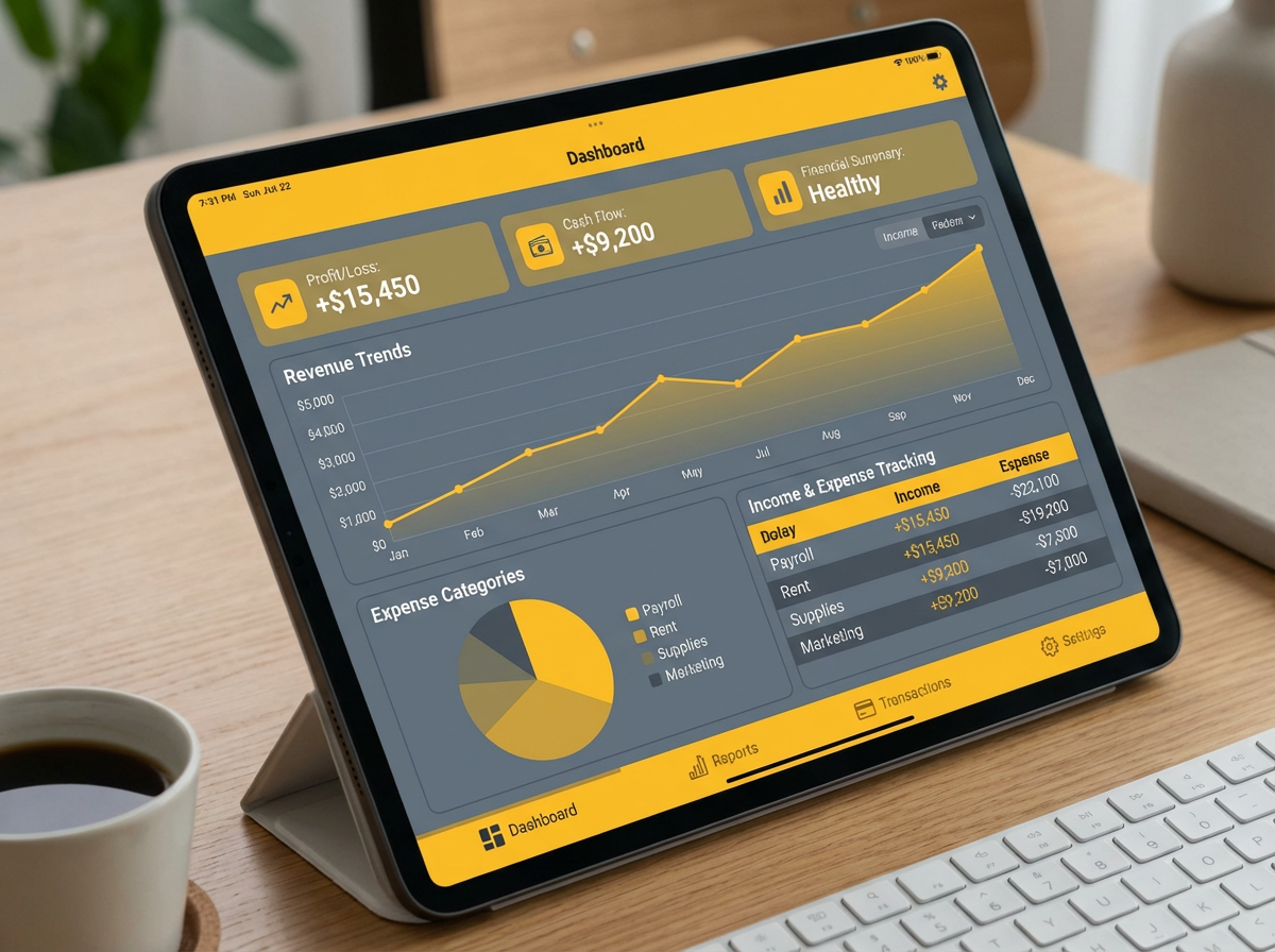 Screenshot der Smart financialPilot