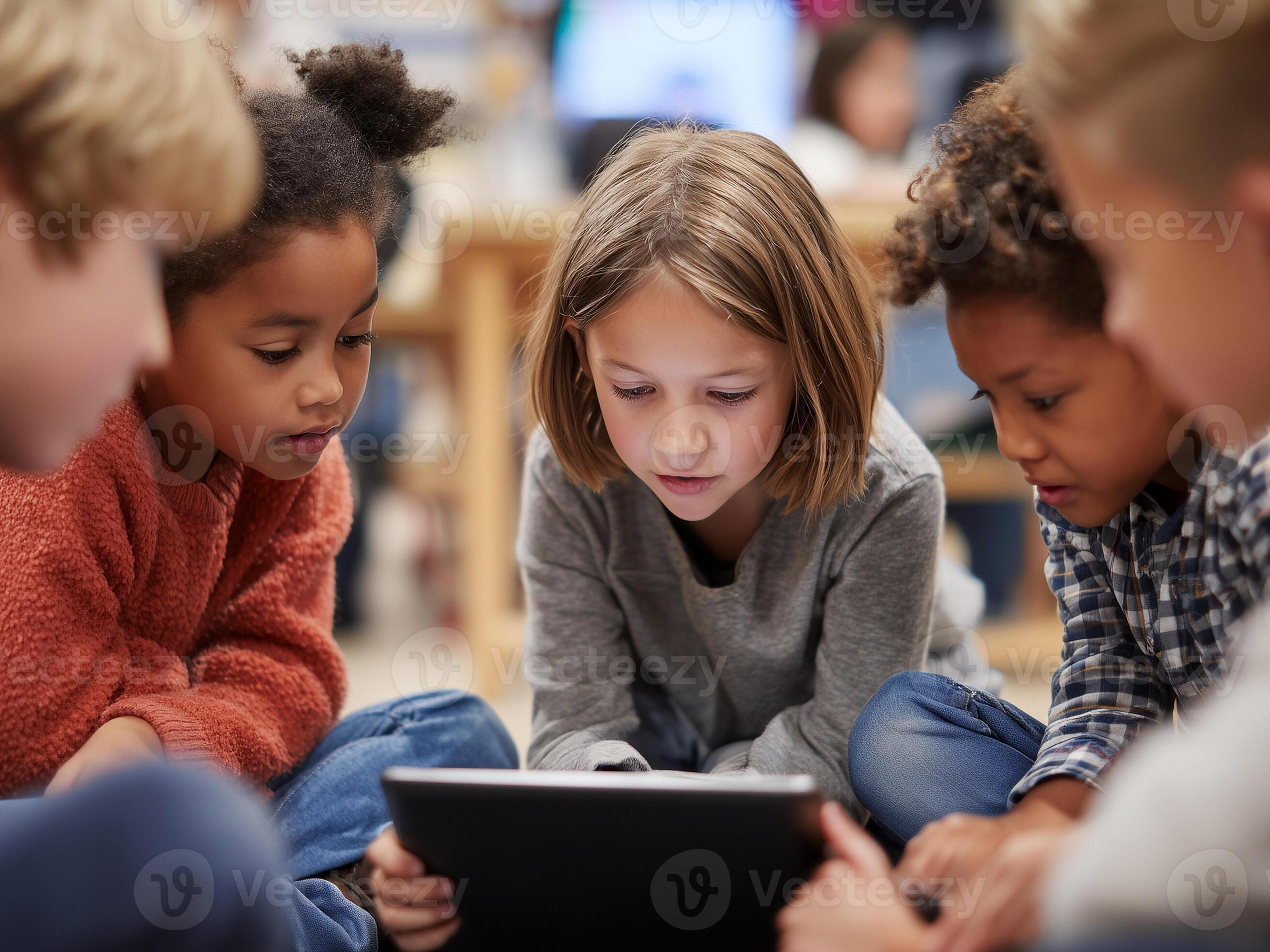 Children learning safely